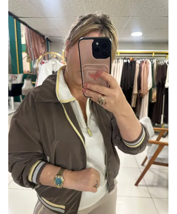 KAHVERENGİ ÜÇLÜ TAKIM