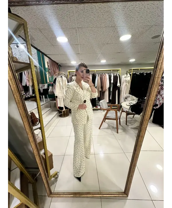 KREM PUANTİYELİ TAKIM