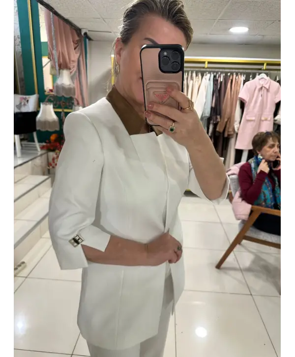 BEYAZ İKİLİ TAKIM