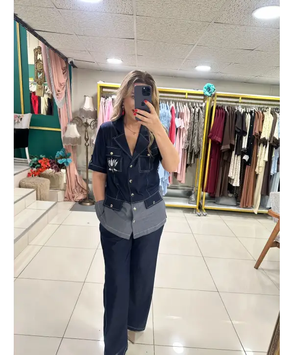 LACİVERT İKİLİ TAKIM