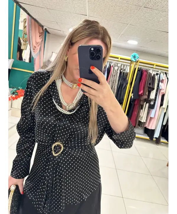 SİYAH PUANTİYE 2Lİ SET TAKIM