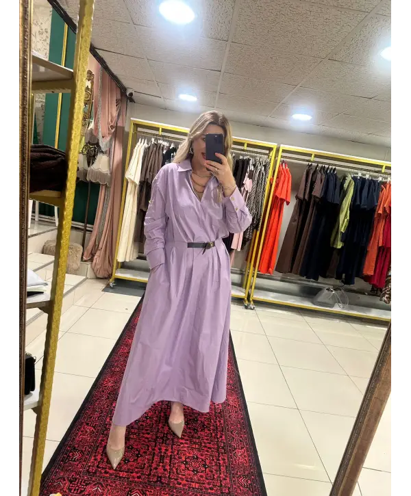 LİLA ELBİSE
