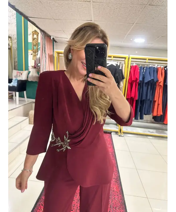 BORDO TAŞLI TAKIM