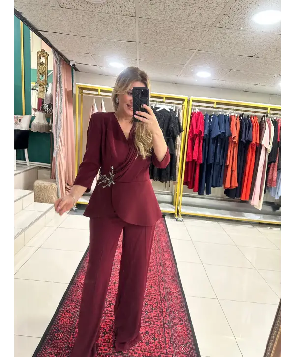 BORDO TAŞLI TAKIM