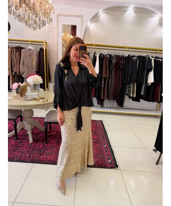 GOLD PAYET ETEKLİ TAKIM