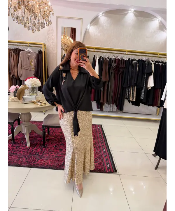 GOLD PAYET ETEKLİ TAKIM