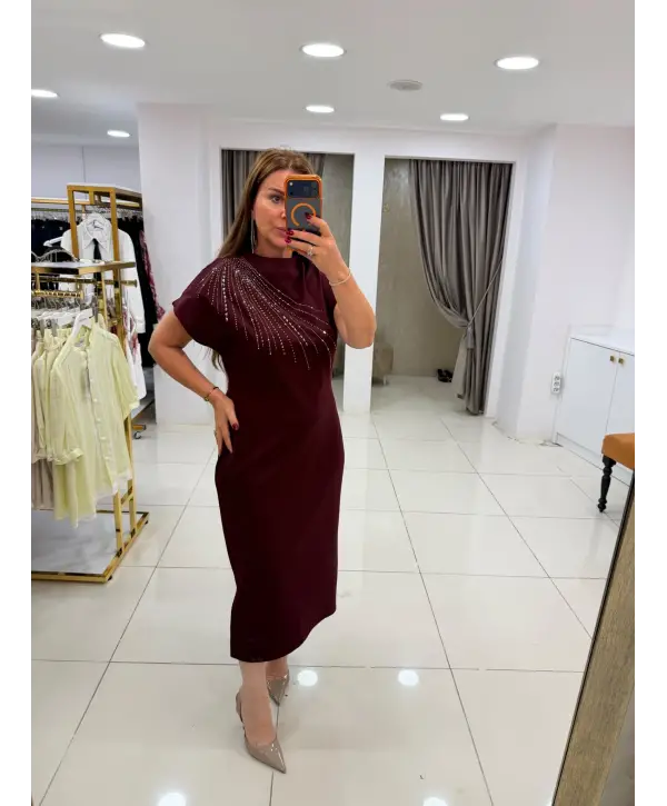 BORDO ELBİSE