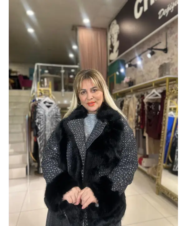 İTHAL KÜRKLÜ MONT