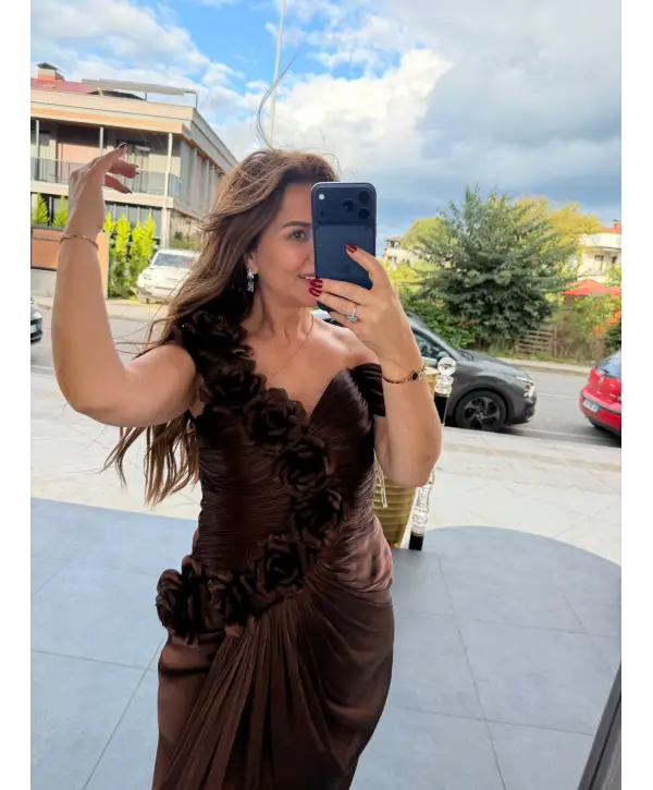 KAHVERENGİ ABİYE