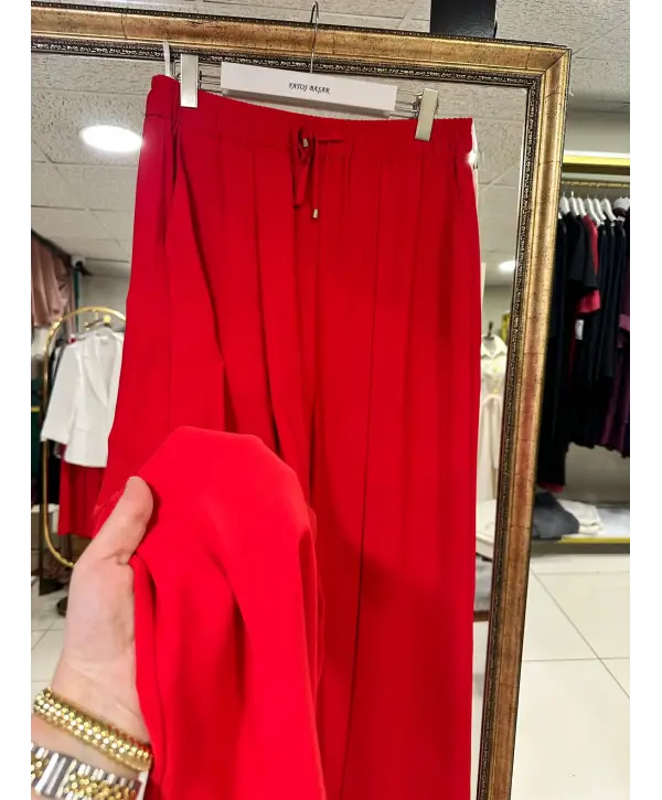 KIRMIZI PANTOLON
