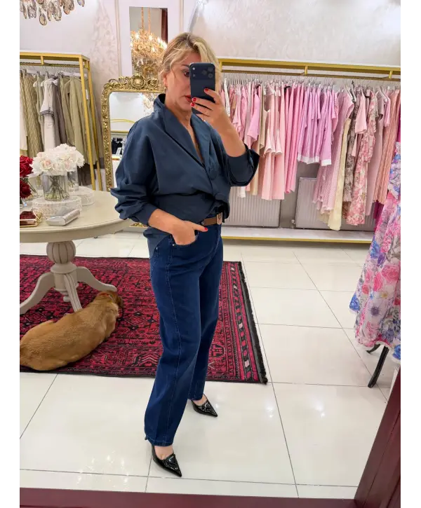 LACİVERT PANTOLON