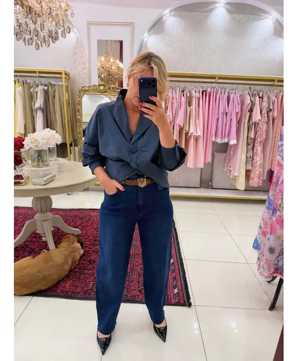 LACİVERT PANTOLON