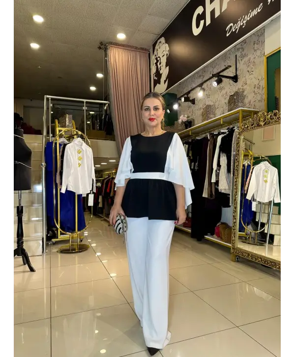 SİYAH BEYAZ İKİLİ TAKIM