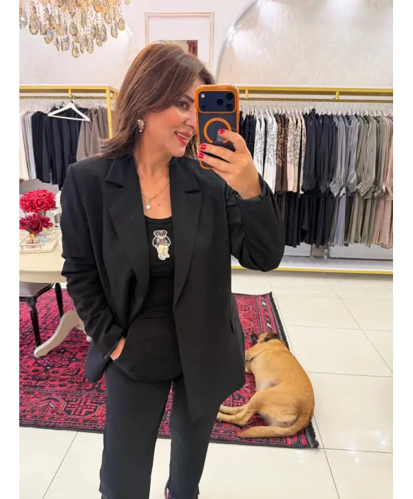 SİYAH CEKET TAKIM