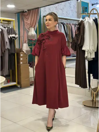 BORDO ELBİSE