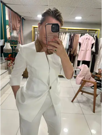 BEYAZ İKİLİ TAKIM