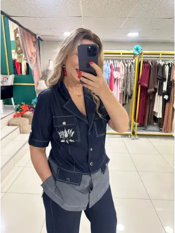 LACİVERT İKİLİ TAKIM