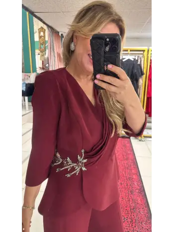 BORDO TAŞLI TAKIM