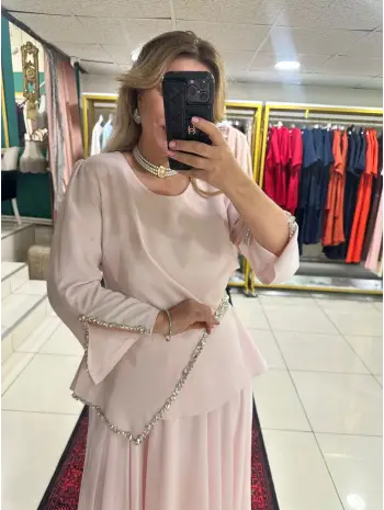 TAŞ İŞLEMELİ ELBİSE