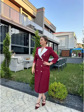 BORDO ELBİSE