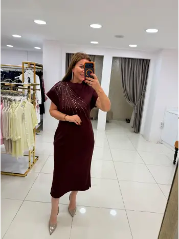 BORDO ELBİSE