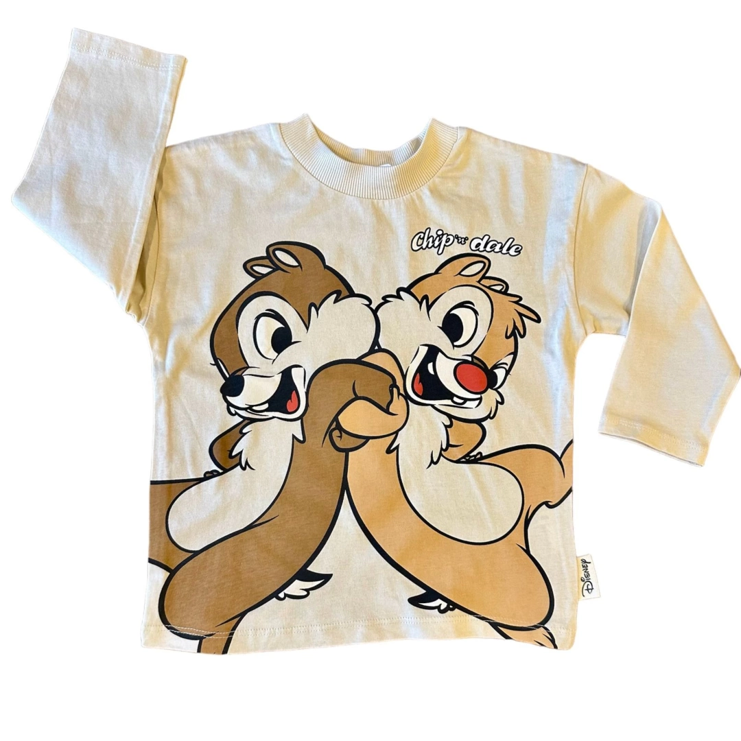 Chip Dale Uzun Kollu T-Shirt