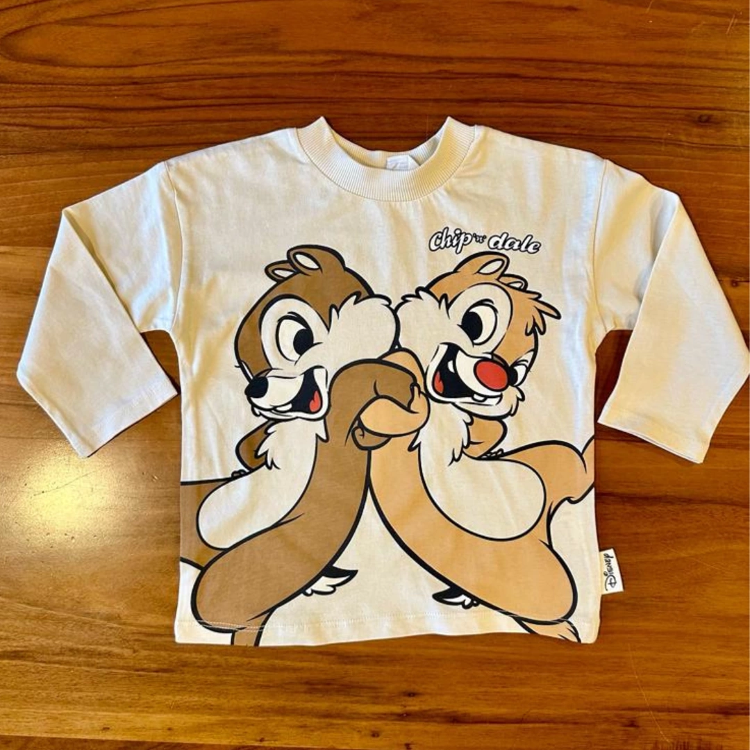 Chip Dale Uzun Kollu T-Shirt