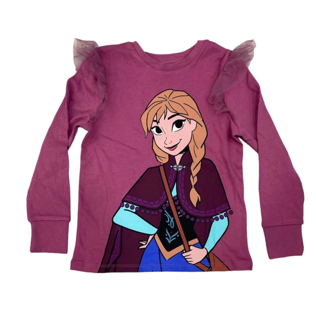 Frozen Anna Uzun Kollu T-Shirt