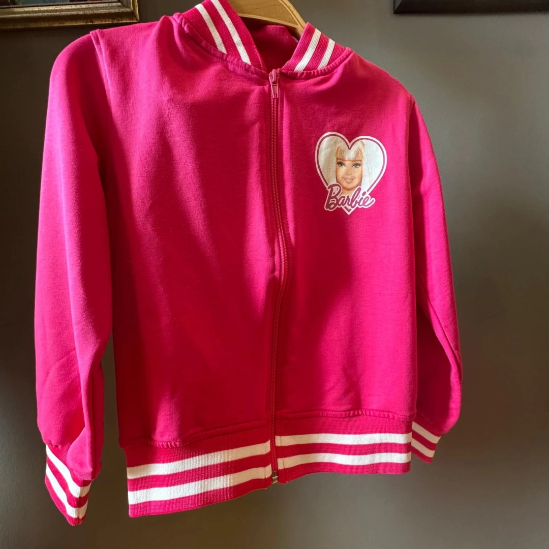 Fuşya Barbie 2li Ceket Takım