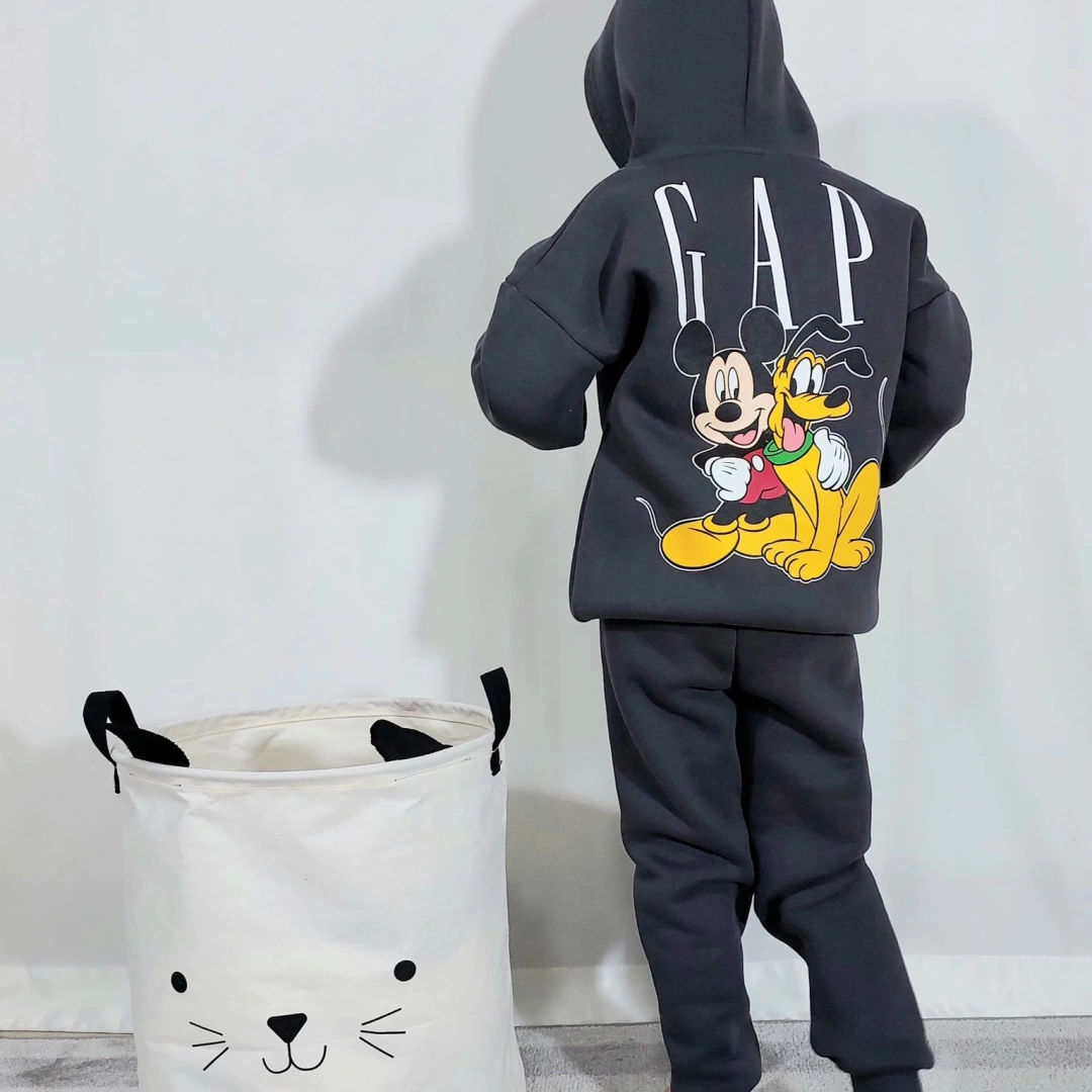 GAP Mickey Mouse Kapşonlu Eşofman Takım