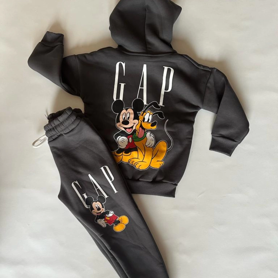 GAP Mickey Mouse Kapşonlu Eşofman Takım