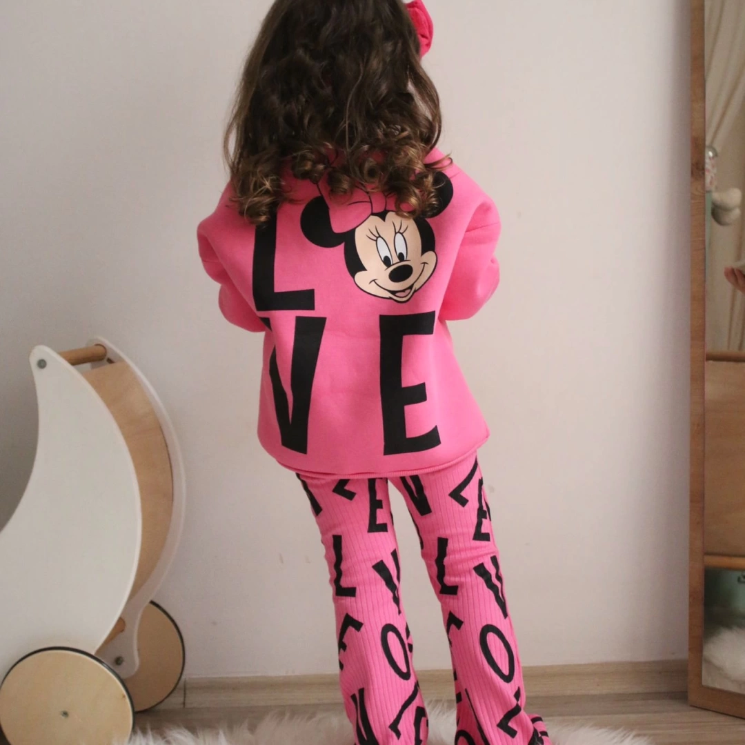 Love Minnie Tayt Takım