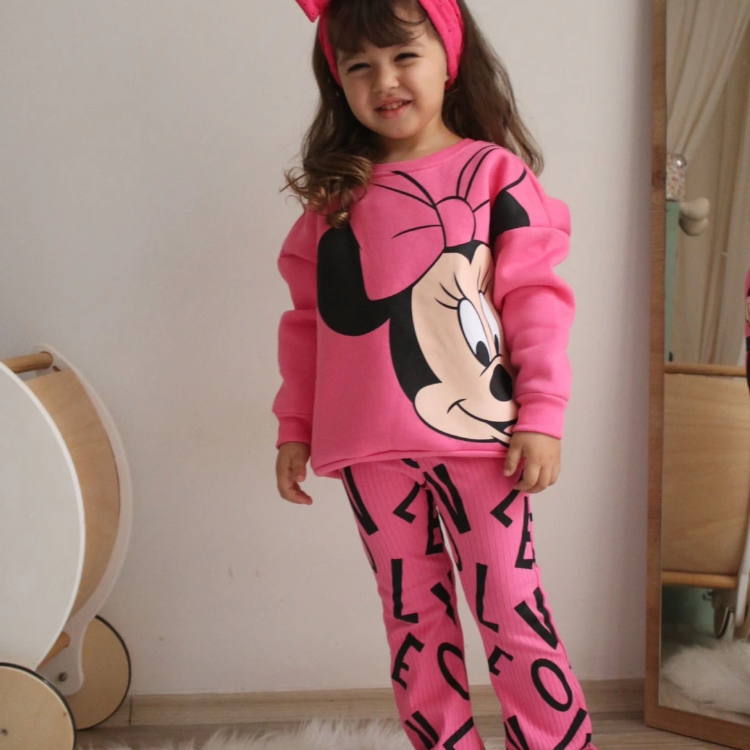 Love Minnie Tayt Takım