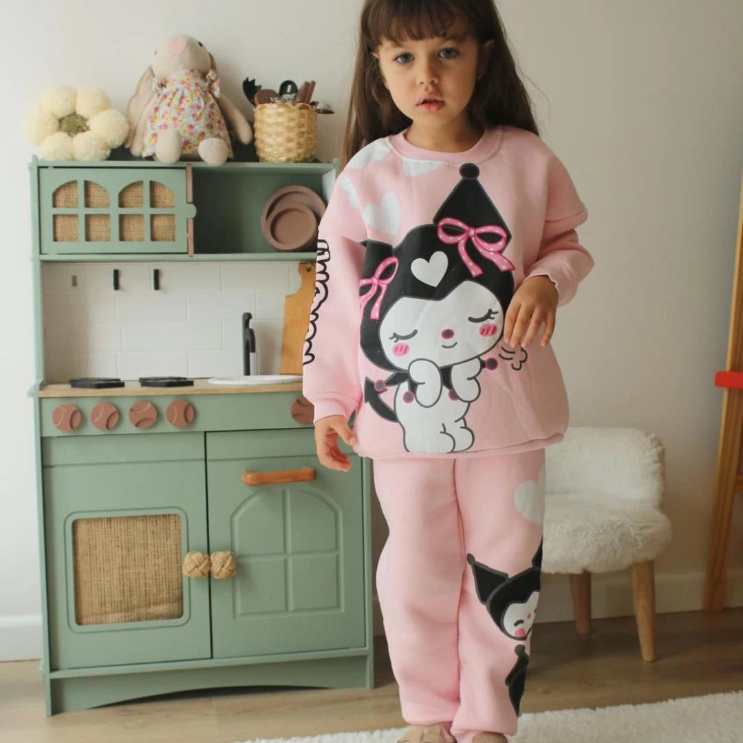 Pembe Kuromi Eşofman Takım