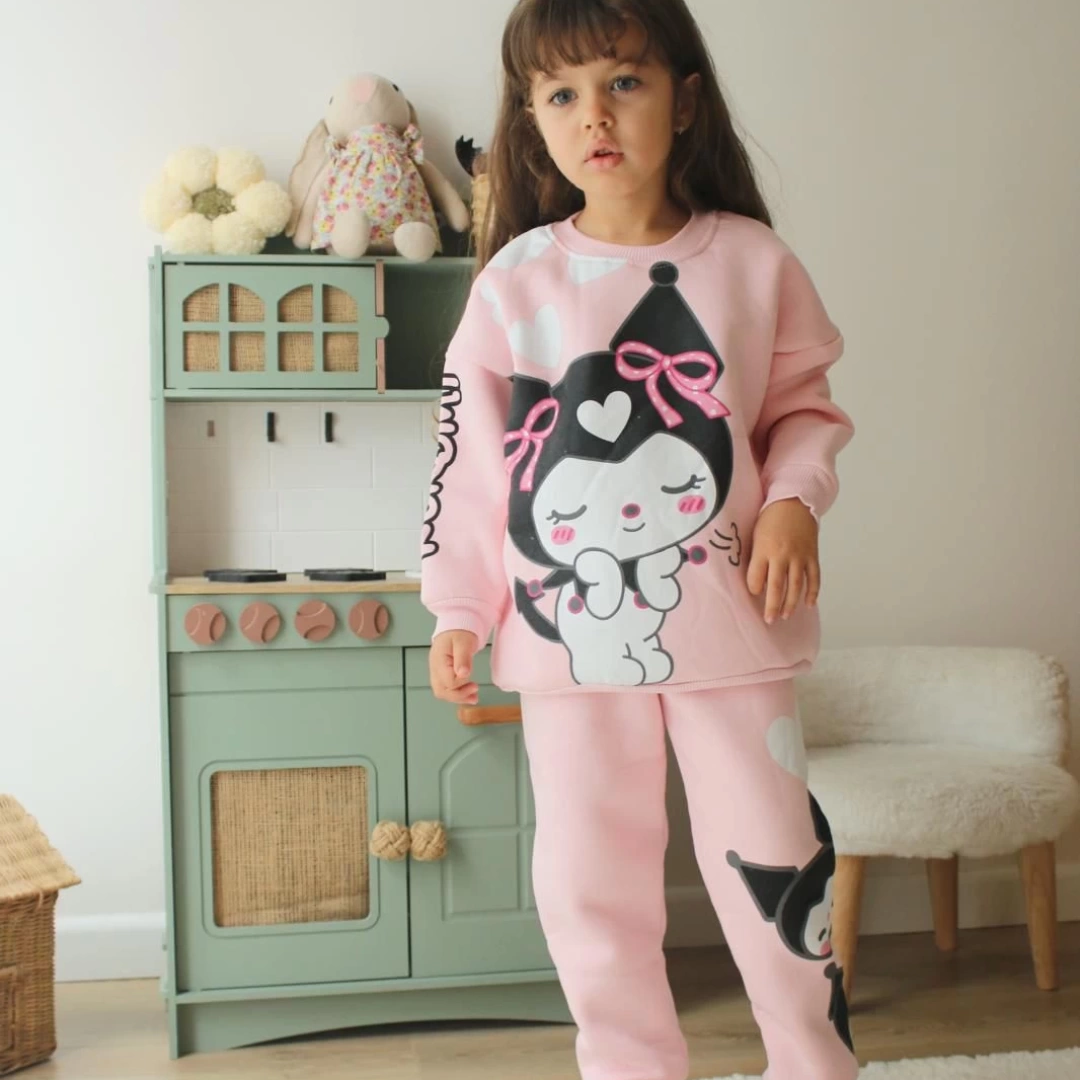 Pembe Kuromi Eşofman Takım