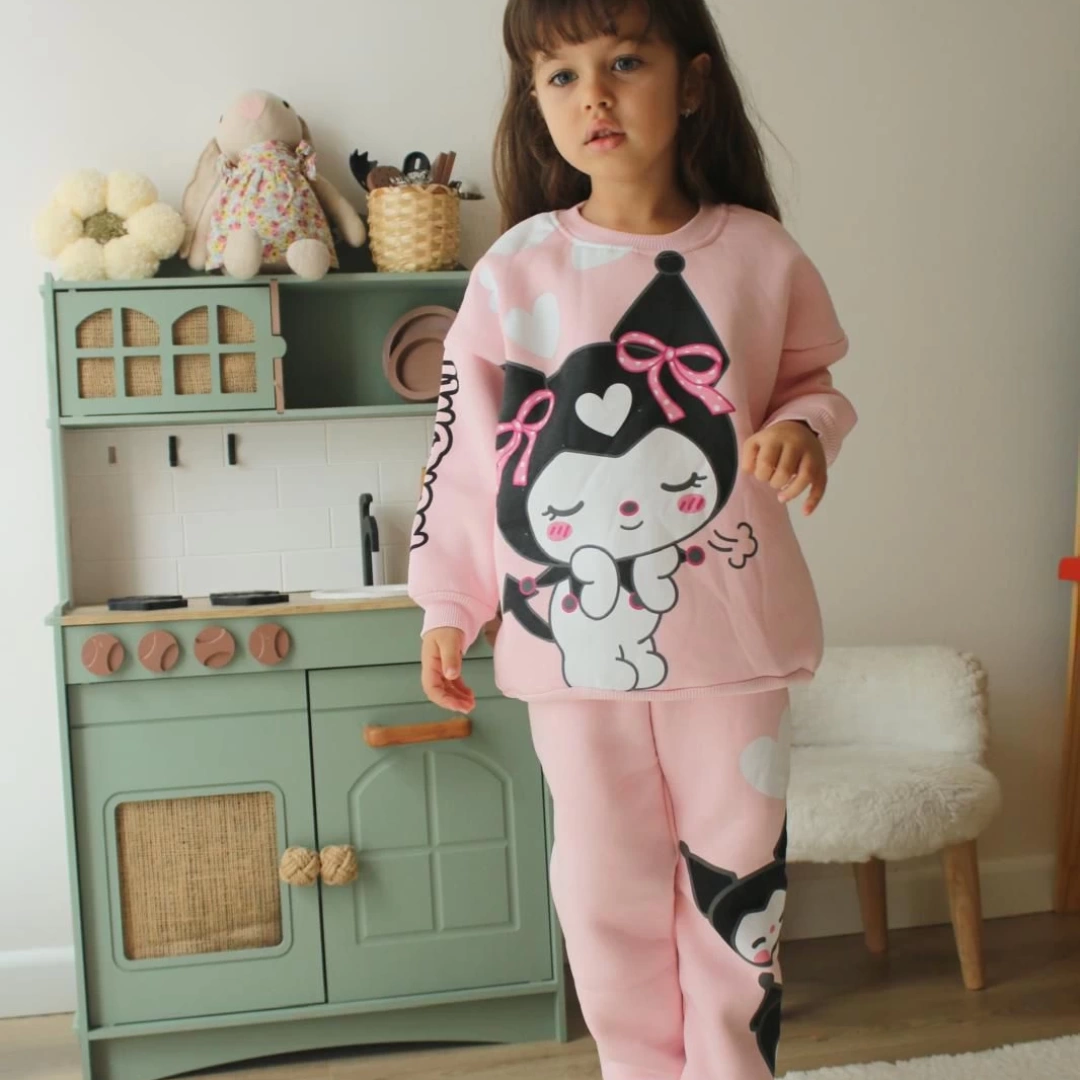 Pembe Kuromi Eşofman Takım