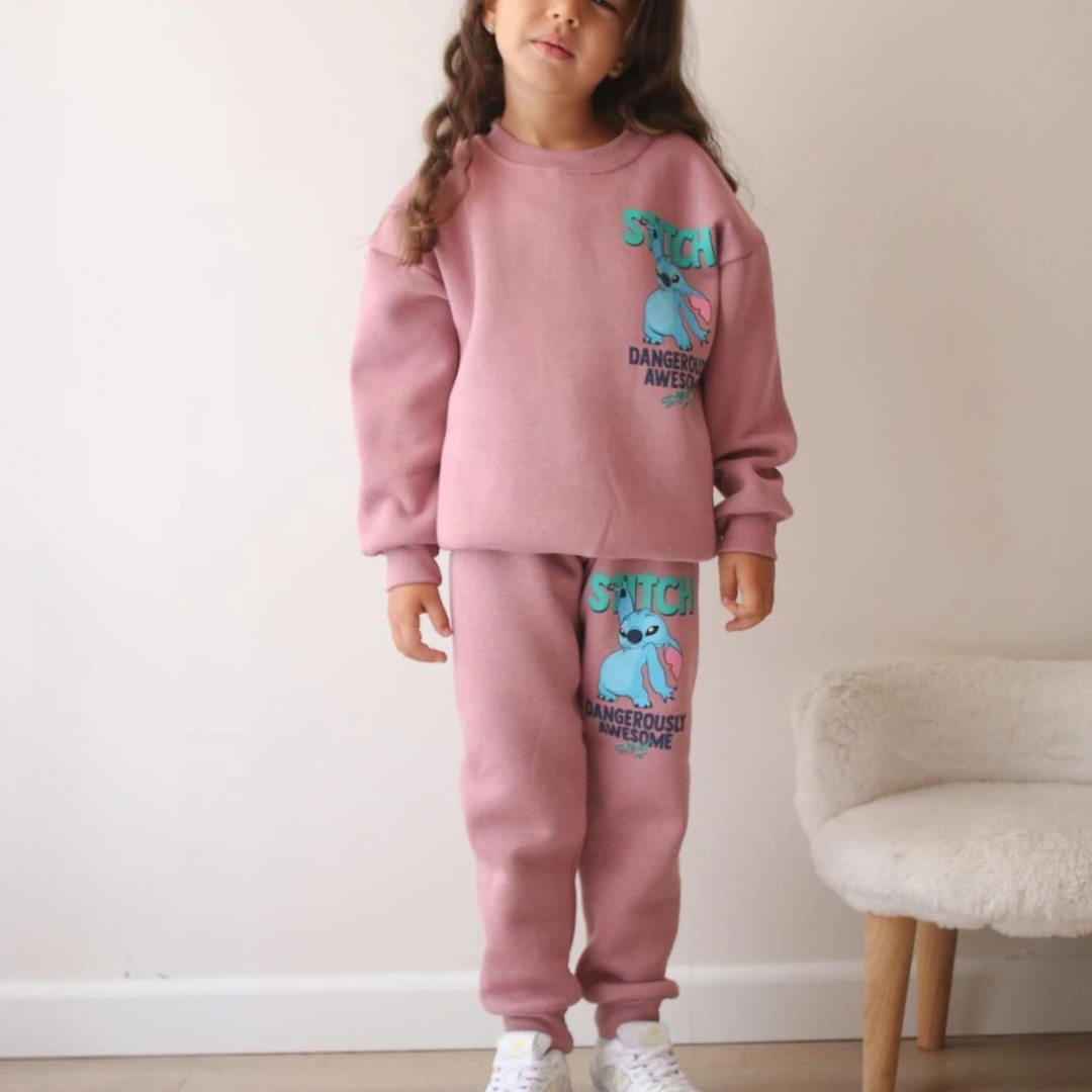 Sırt Detaylı Stich Eşofman Takım