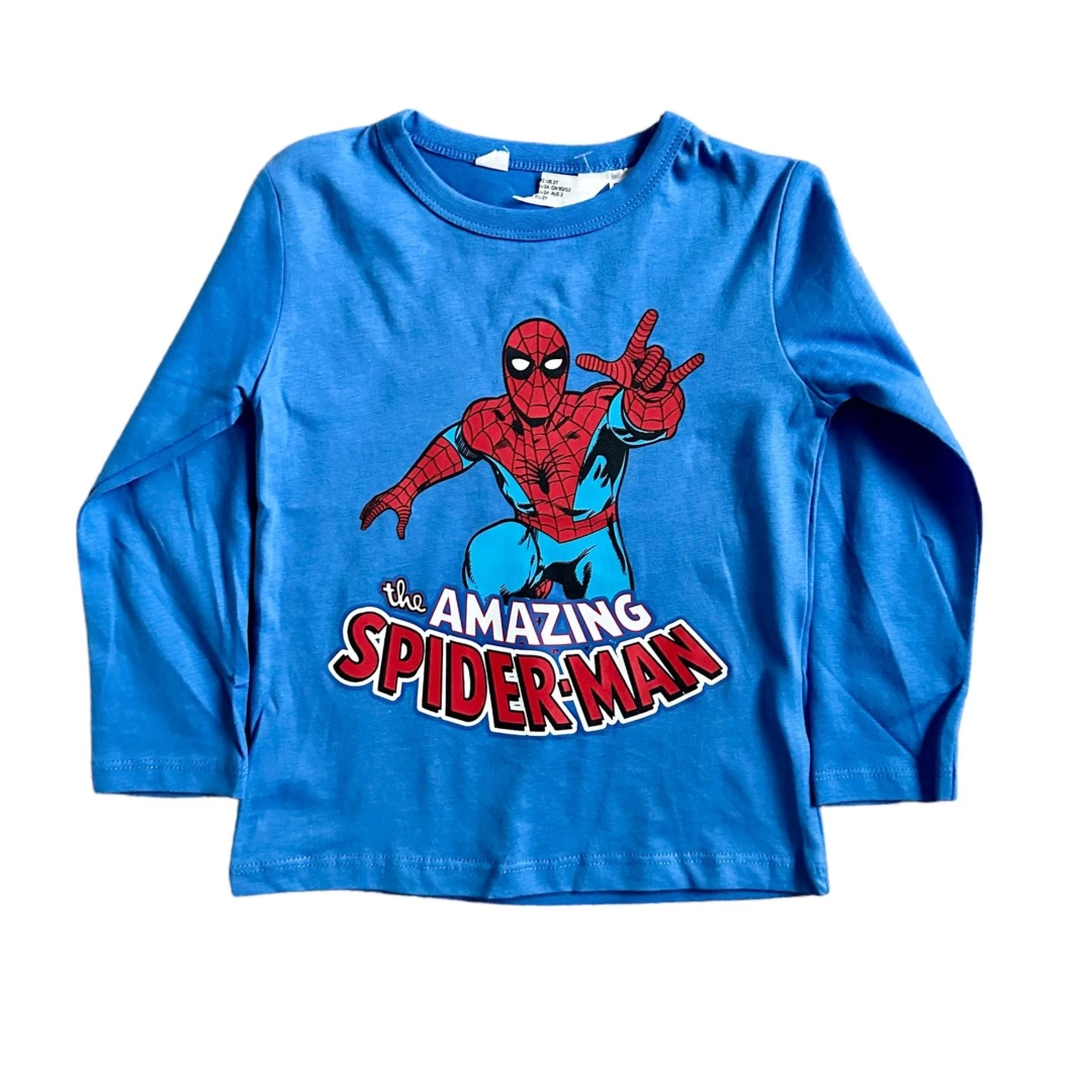 Spiderman Uzun Kollu T-Shirt