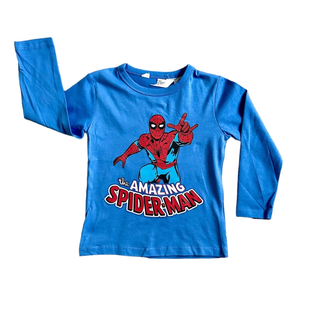 Spiderman Uzun Kollu T-Shirt