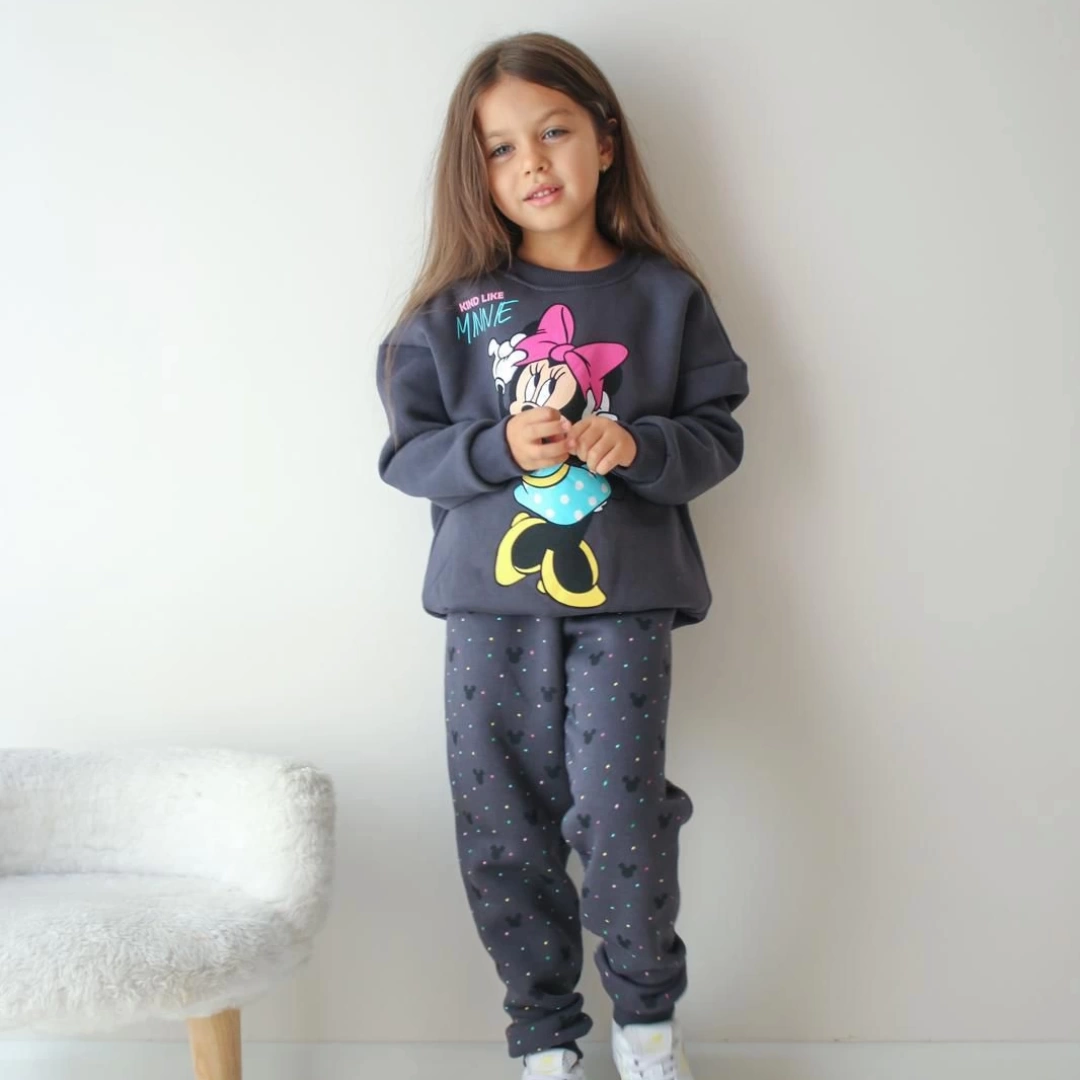 Süslü Minnie Eşofman Takım