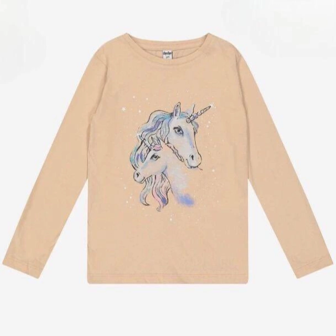 Unicorn Uzun Kollu T-Shirt