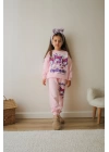 Açık Pembe Kuromi Eşofman Takım