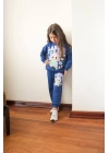 Çiçekli Labubu Eşofman Takım