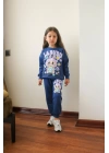 Çiçekli Labubu Eşofman Takım