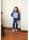 Çiçekli Labubu Eşofman Takım