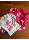 Fuşya Barbie 2li Ceket Takım