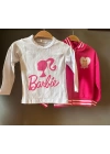 Fuşya Barbie 2li Ceket Takım