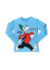 Goofy Nakışlı Uzun Kollu T-Shirt