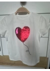 Kalpli Pullu T-Shirt