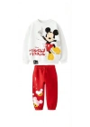 Kırmızı Mickey Eşofman Takım